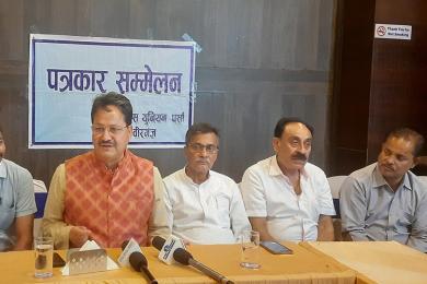 एमाले र कांग्रेस मिलेर तत्कालै सरकार बन्ने अवस्था छैन : नेता साउद